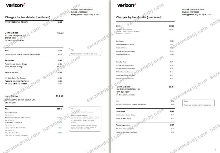 USA New Jersey Verizon utility 5-6 scr